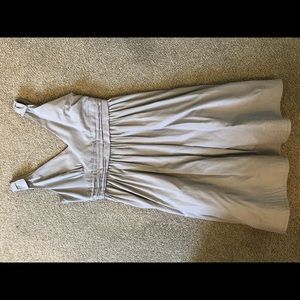BHLDN size 8 gray dress